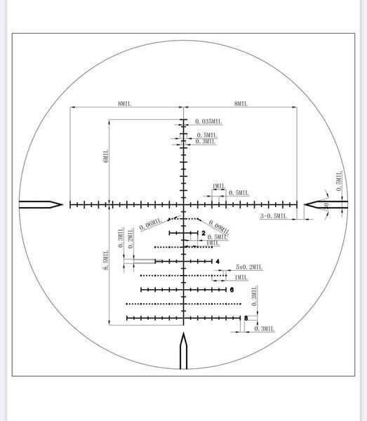 Оптический прибор Vector Optics Marksman 6-24x50 (30mm) FFP STV-5002882 фото