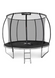 Батут Outtec Premium 12ft (374см) чорно-сірий з внутрішньою сіткою H-5907766665861 фото 1