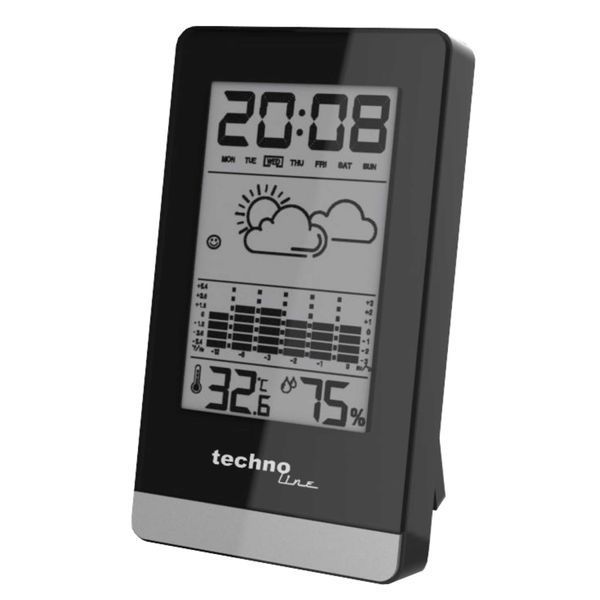 Метеостанція Technoline WS9125 Black (WS9125) DAS301188 фото