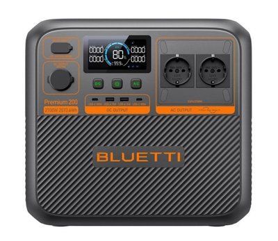 Зарядна станція Bluetti Premium 200 V2, 2700W, 2073Wh Гарантія 2 роки IN-00124190 фото