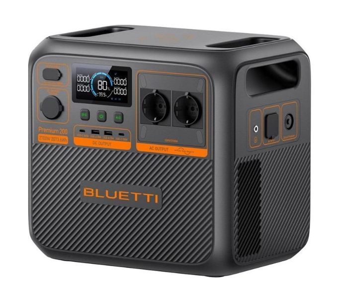 Зарядна станція Bluetti Premium 200 V2, 2700W, 2073Wh Гарантія 2 роки IN-00124190 фото