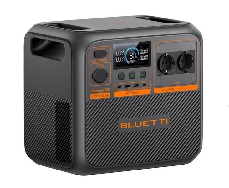 Зарядна станція Bluetti Premium 200 V2, 2700W, 2073Wh Гарантія 2 роки IN-00124190 фото