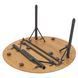 Стіл Bo-Camp Poundbury Round 90x90 cm Brown (1404656) DAS302111 фото 6