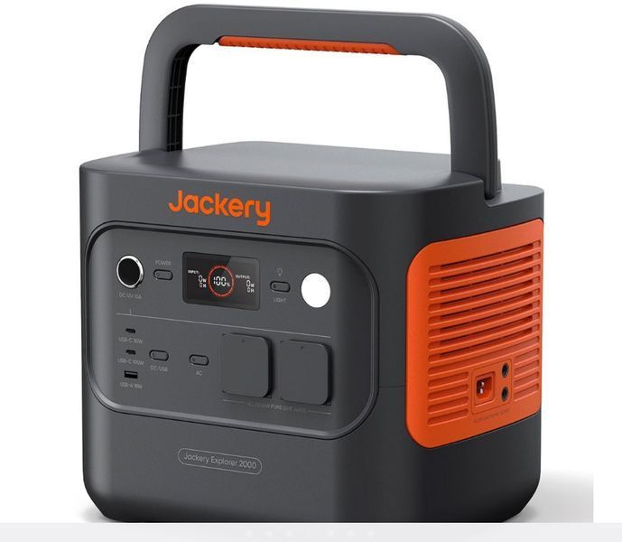 Зарядна станція Jackery Explorer 2000 v2 EU, 2200 Вт, 2042 Вт*год (електростанція для дому, UPS, ДБЖ) IN-00124191 фото