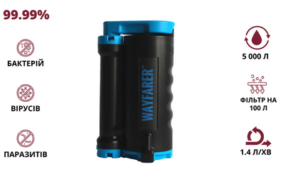 Портативний фільтр для води LifeSaver Wayfarer VIA-99-00013552 фото