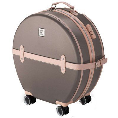 Валіза Semi Line 24" (M) Brown/Pink Cream (T5673-3) DAS302679 фото