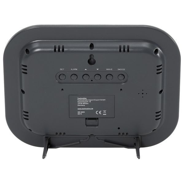 Годинник настінний Technoline WS8005 Silver/Black (WS8005) DAS301208 фото