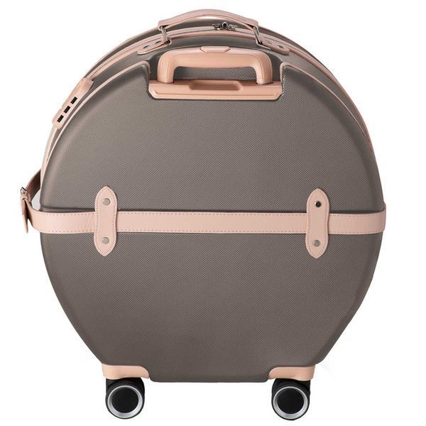 Валіза Semi Line 24" (M) Brown/Pink Cream (T5673-3) DAS302679 фото