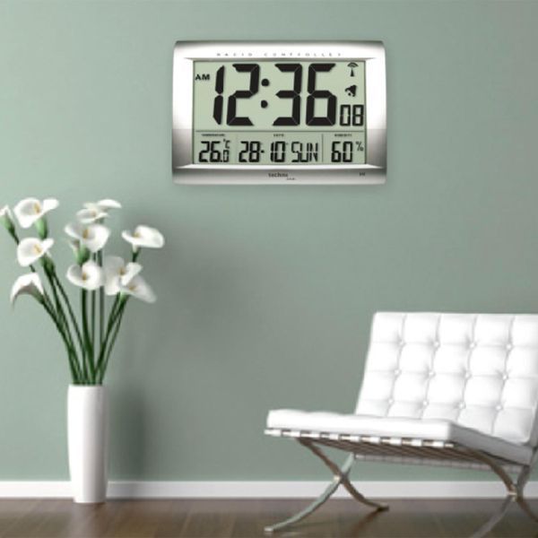 Годинник настінний Technoline WS8009 Silver (WS8009) DAS301206 фото