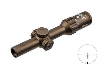 Прилад оптичний SIG Optics TANGO6T 1-6X24MM, 30MM, FFP, 556-762 HORSESHOE ILLUM, 0.2 MRAD, FDE STV-5003908 фото