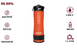 Портативная бутылка для очистки воды LifeSaver Liberty Orange VIA-99-00014022 фото 3