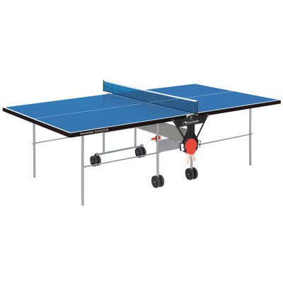 Теннисный стол Garlando Training Outdoor 4 mm Blue (C-113E) 929516 фото