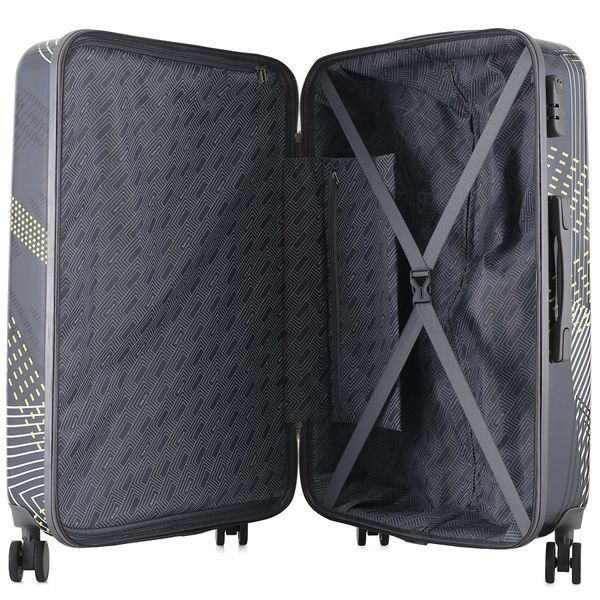 Валіза Semi Line 28" (L) Black Pattern (T5651-3) DAS302325 фото