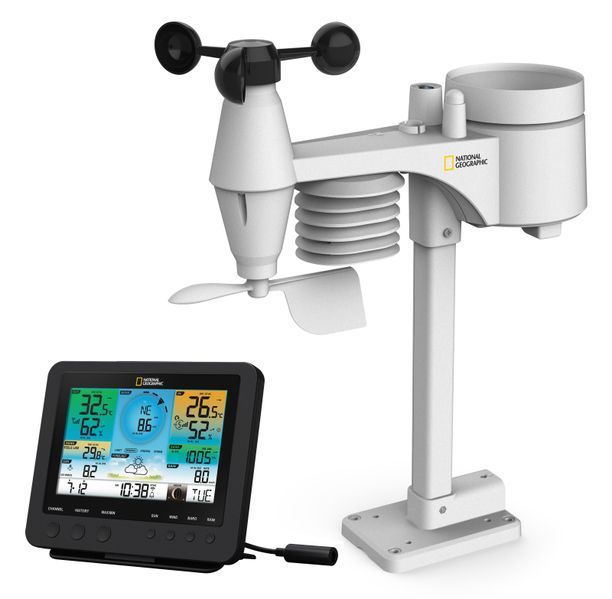 Метеостанция National Geographic WIFI Color Weather Center 7-in-1 Sensor (9080600) 930585 фото