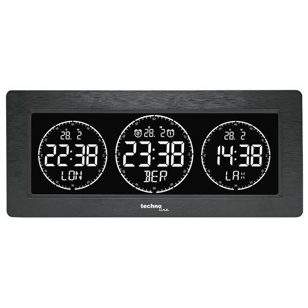 Годинник настільний Technoline WT458 Black (WT458) DAS302480 фото