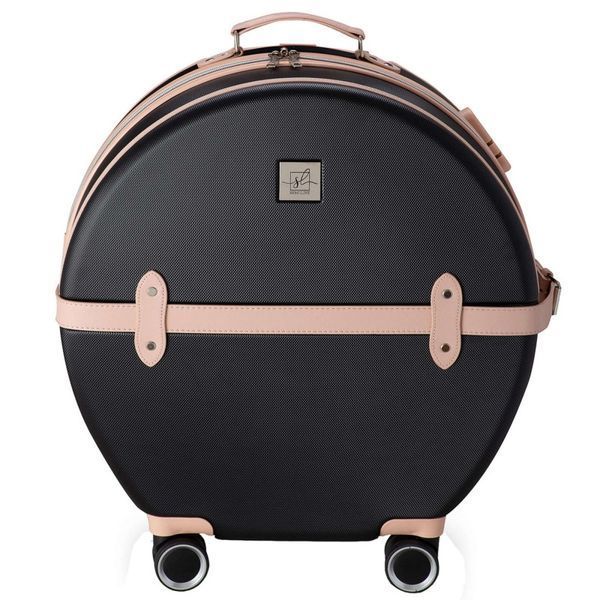 Валіза Semi Line 24" (M) Black/Pink Cream (T5671-3) DAS302671 фото