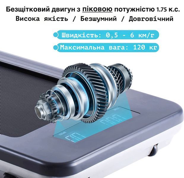 Бігова доріжка OMA Fitness 1010EB Ultra Slim OMA-1010EB Ultra Slim фото