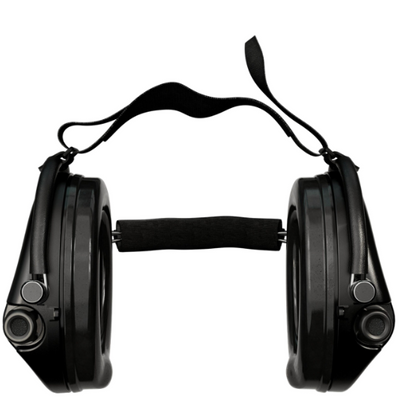 Активні навушники Sordin Supreme Pro-X Neckband Black із заднім тримачем під шолом STV-76302-X-S фото