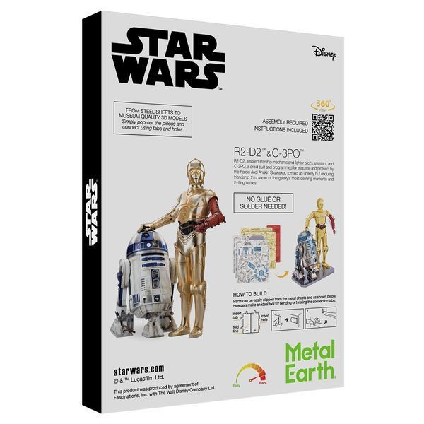 Набір моделей C-3PO & R2-D2 Deluxe TP-4216 фото