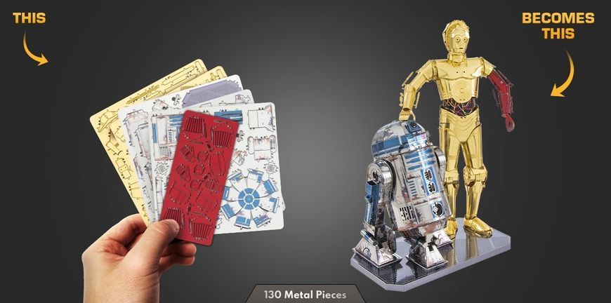 Набір моделей C-3PO & R2-D2 Deluxe TP-4216 фото