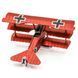 Металевий 3D конструктор "Fokker Dr. I Triplane" TP-4714 фото 3