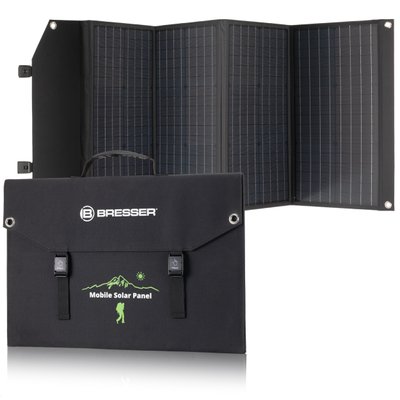 Портативний зарядний пристрій для сонячної панелі Bresser Mobile Solar Charger 90 Watt USB DC (3810060) 930151 фото