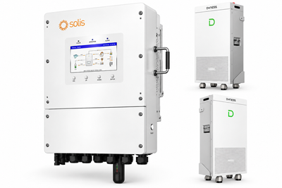 Комплект Гібридний інвертор Solis S6-EH1P6K-L-PLUS 6 кВт однофазний + Dyness PowerBrick Plus 32,16 кВт&middot;год LiFePO4 з підігрівом IN-00130114 фото
