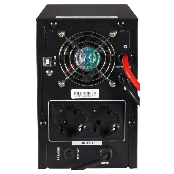 Джерело безперебійного живлення батарея 24V Kraft KRF-PSW1000VA/800W(LCD) 99-00013448 фото