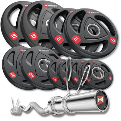 Набор олимпийский Hop-Sport PRO 50 кг. H-00-G00000268 фото