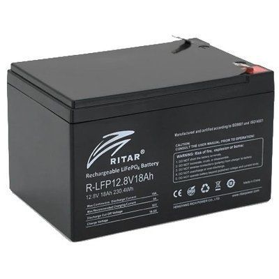 Литиевая аккумуляторная батарея Ritar LiFePO4 12.8В 18А&bull;ч 99-10026630 фото