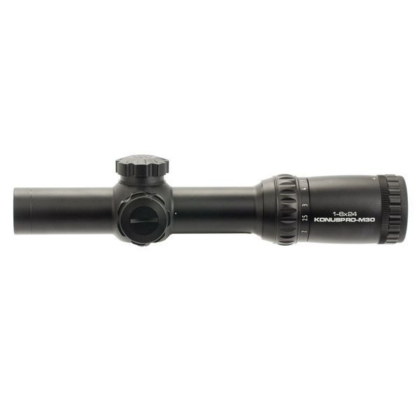 Оптичний приціл KONUS KONUSPRO M-30 1-6x24 Circle Dot IR OPT-7182 фото