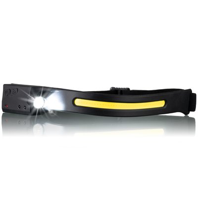 Фонарь налобный National Geographic Iluminos Stripe 300 lm + 90 Lm USB Rechargeable (9082600) 930158 фото