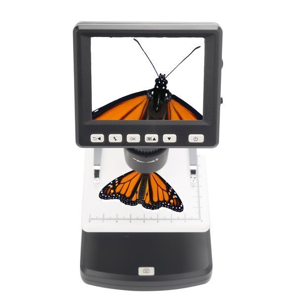 Цифровий мікроскоп SIGETA Forward 10x-500x 5.0Mpx 3.5" LCD OPT-65503 фото