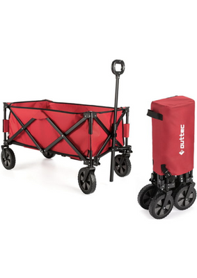 Візок туристичний Outtec складний червоний H-5907766662709 фото
