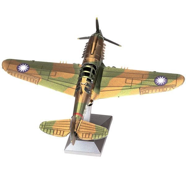Металевий 3D конструктор "Американський винищувач P-40 Уорхок (P-40 Warhawk)" TP-4759 фото