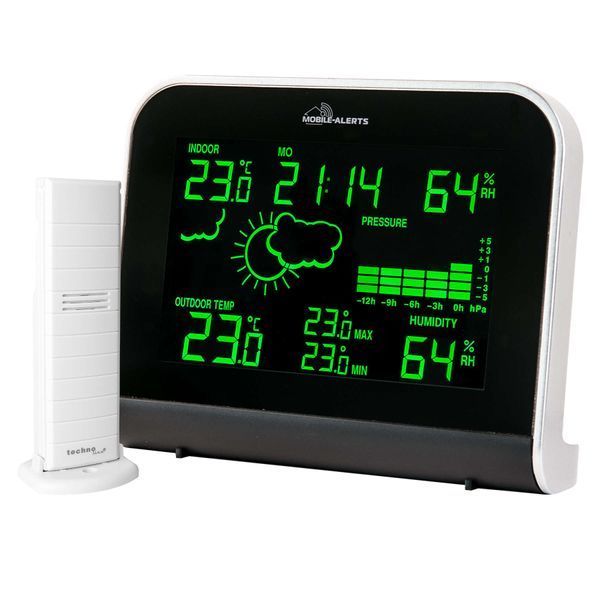 Метеостанция Technoline Mobile Alerts MA10920 IT Black/Silver (MA10920) DAS301289 фото
