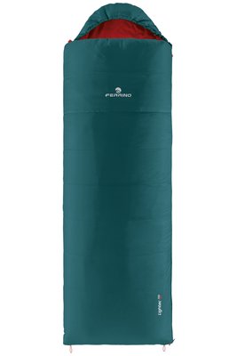 Спальний мішок Ferrino Lightec 700 SQ/+20°C Green Left (86154NVVS) 929811 фото