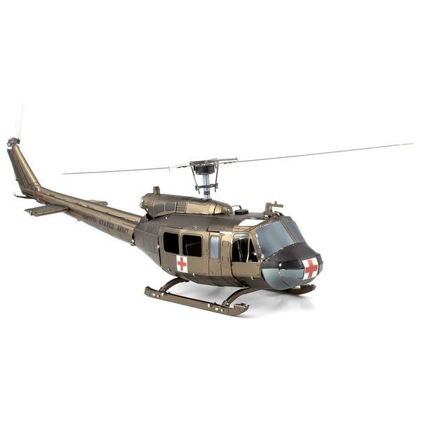 Металевий 3D конструктор "Американський вертоліт UH-1" TP-5198 фото