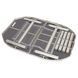 Стіл Bo-Camp Case Model Oval 120x80 cm Grey (1404415) DAS303277 фото 2