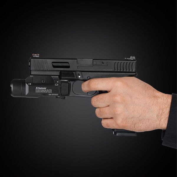 Ліхтар тактичний Mactronic Hussar (1050 Lm) Gun Mount (THG0010) DAS303690 фото