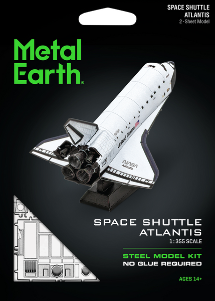 Металевий 3D конструктор "Space Shuttle Atlantis" TP-4804 фото