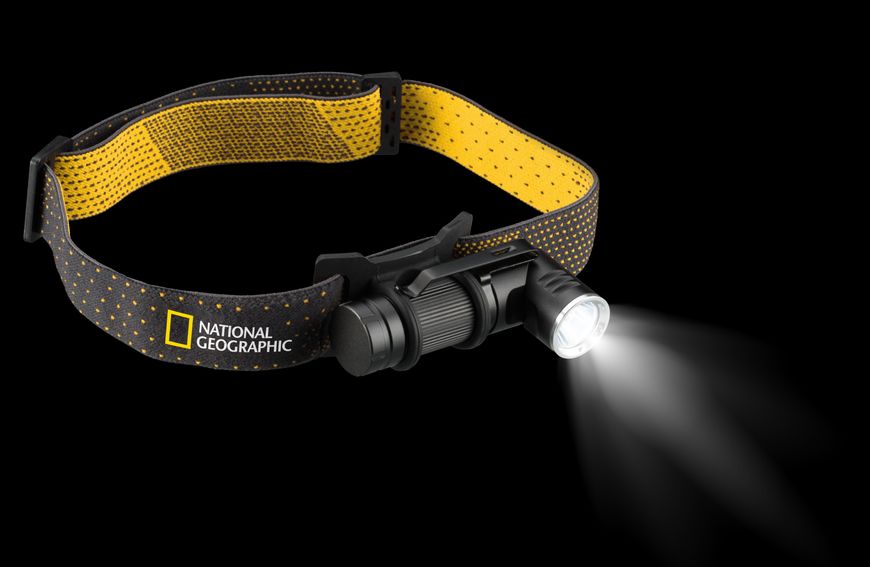 Ліхтар налобний National Geographic Iluminos Led Flashlight head mount 450 lm (9082500) 930140 фото