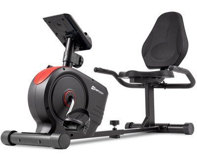 Горизонтальний велотренажер Hop-Sport HS-2050L Beat червоний H-5902308223851 фото