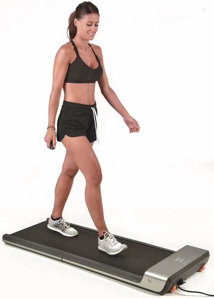 Бігова доріжка Toorx Treadmill WalkingPad with Mirage Display Mineral Grey (WP-G) 929880 фото