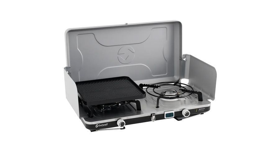 Портативна газова плитка Outwell Merapi Pro Duo Deluxe (651270) 932203 фото