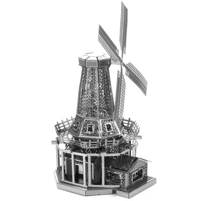 Металлический 3D конструктор "Ветряная мельница" TP-380 фото