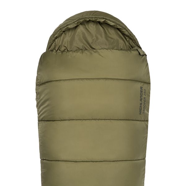 Спальный мешок Highlander Trooper 250/+5°C Ranger Green Left (SB252-RG) 929793 фото