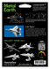 Металевий 3D конструктор "Винищувач F-22 Raptor" TP-390 фото 8