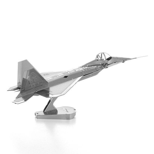 Металевий 3D конструктор "Винищувач F-22 Raptor" TP-390 фото