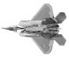 Металлический 3D конструктор "Истребитель F-22 Raptor" TP-390 фото 1